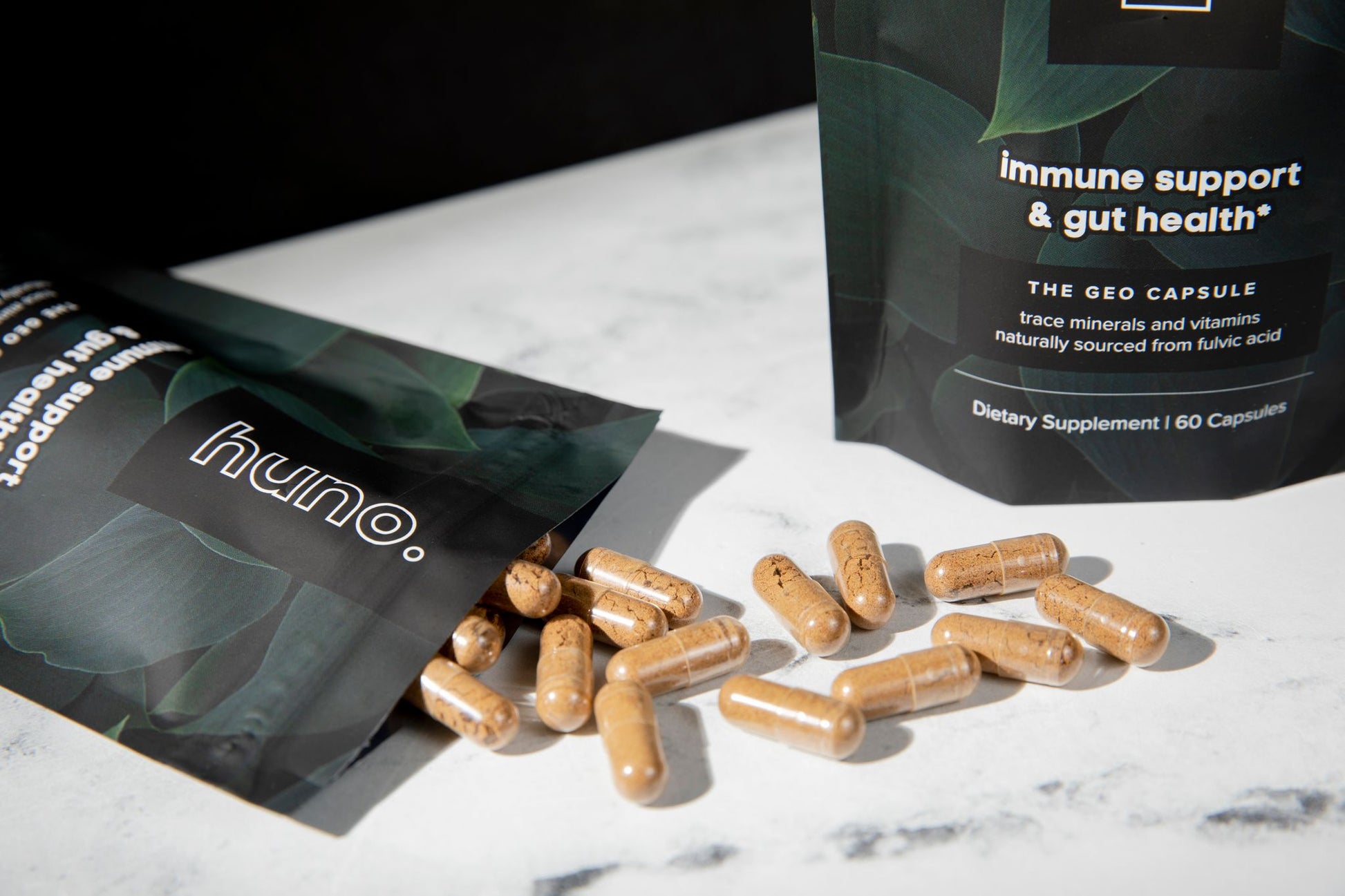 Huno Naturals natural daily detox and immune support